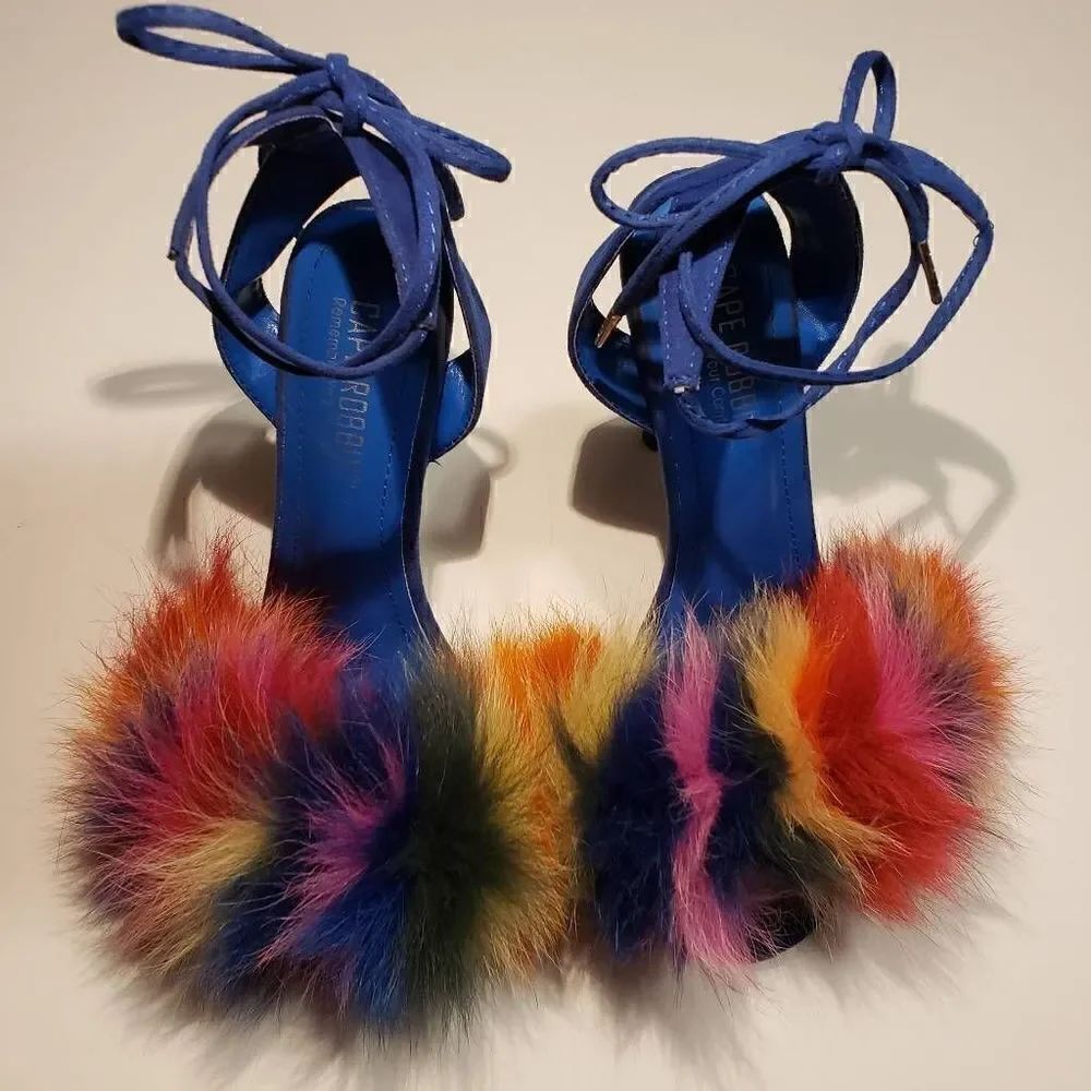 Cape Robbin Furriery High Heels